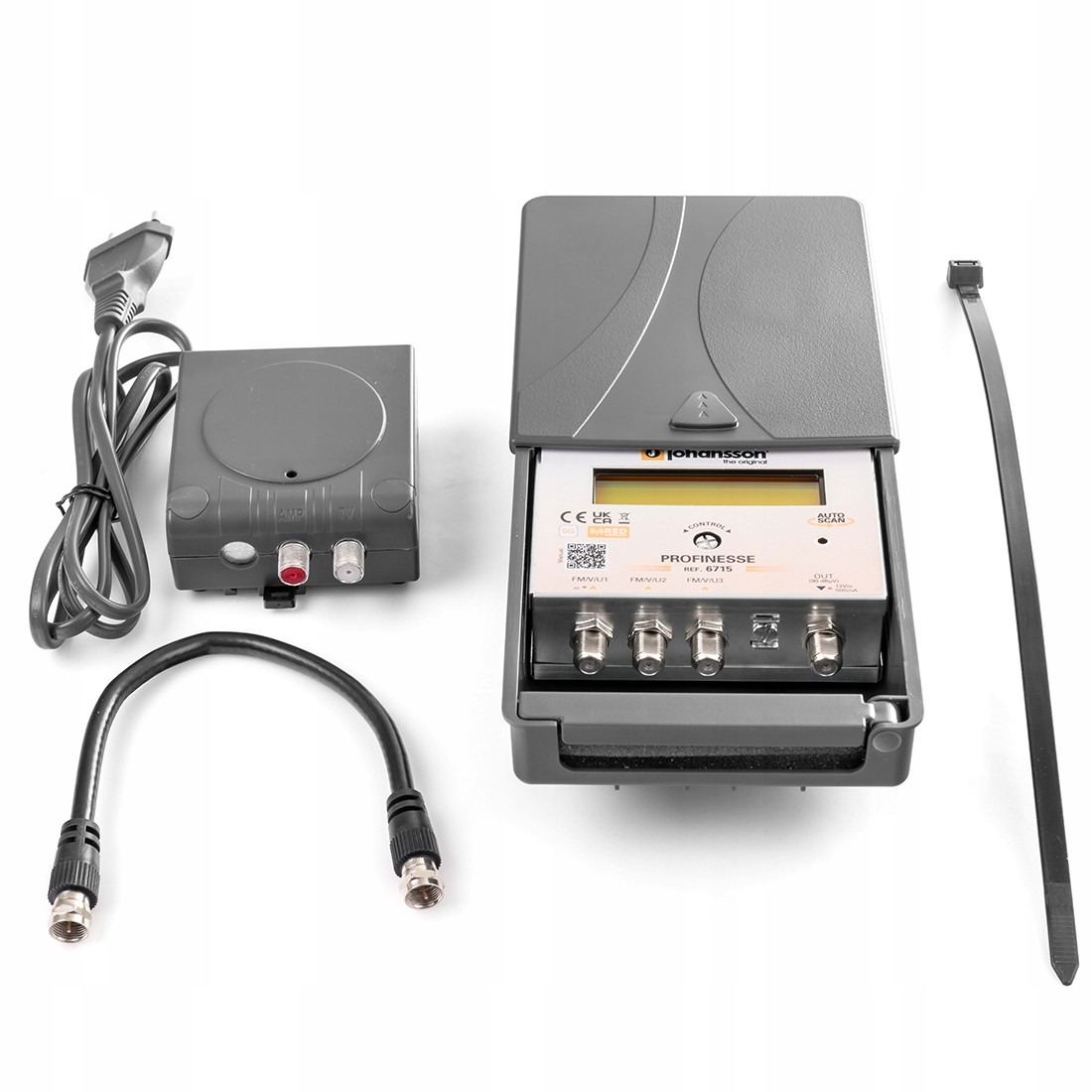 Zesilovač Johansson KIT6715 3x Fm/vhf/uhf 90 dBµV