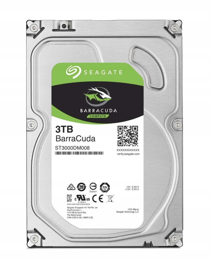 Pevný Disk Seagate ST3000DM008 2TB 3,5