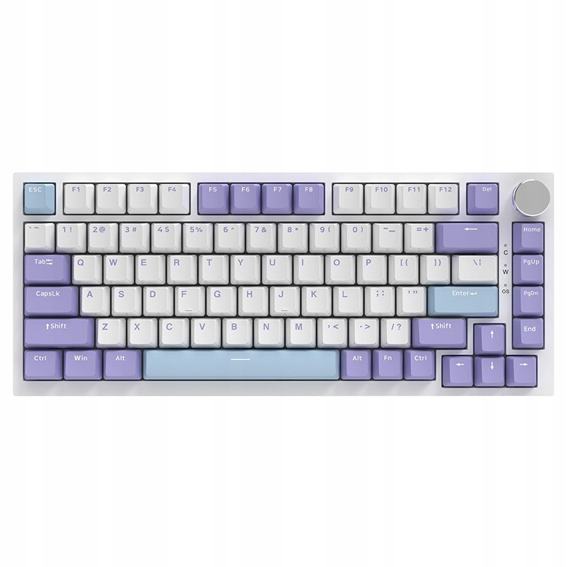 AK820 drátová mechanická klávesnice spínač mořské soli herní klávesnice Rgb Diy