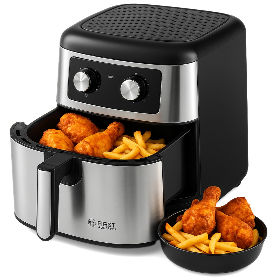 Beztuková fritéza Air Fryer XXL 8L First Austria 1700W Dietetická