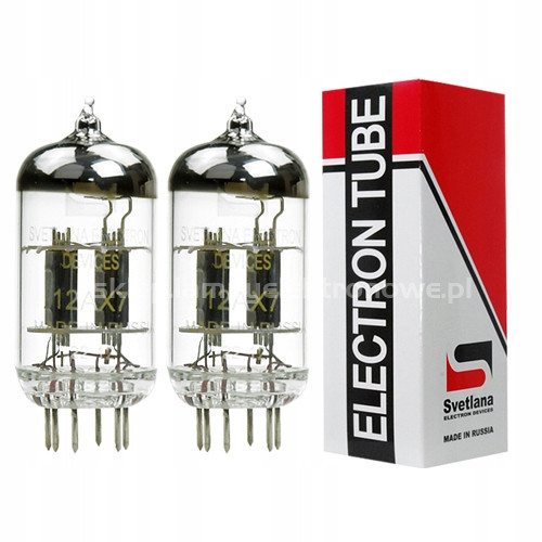 12AX7S 12AX7, ECC83 Svetlana (s) – 2 ks – vybraný pár