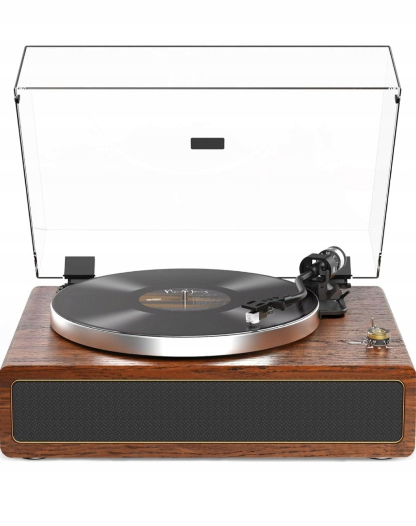 Gramofon vintage z wbudowanymi głośnikami seasonlife