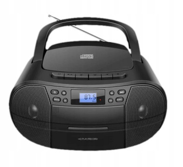 Maginon CB-1 Bombox Fm rádio CD/MP3 kazetový magnetofon Usb černý