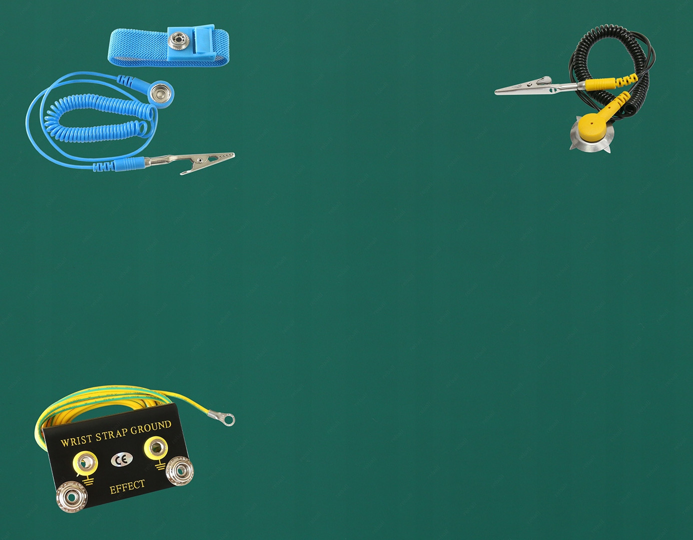 Esd Podložka 120x100cm 2mm Řemínek Kabel Klip GL1