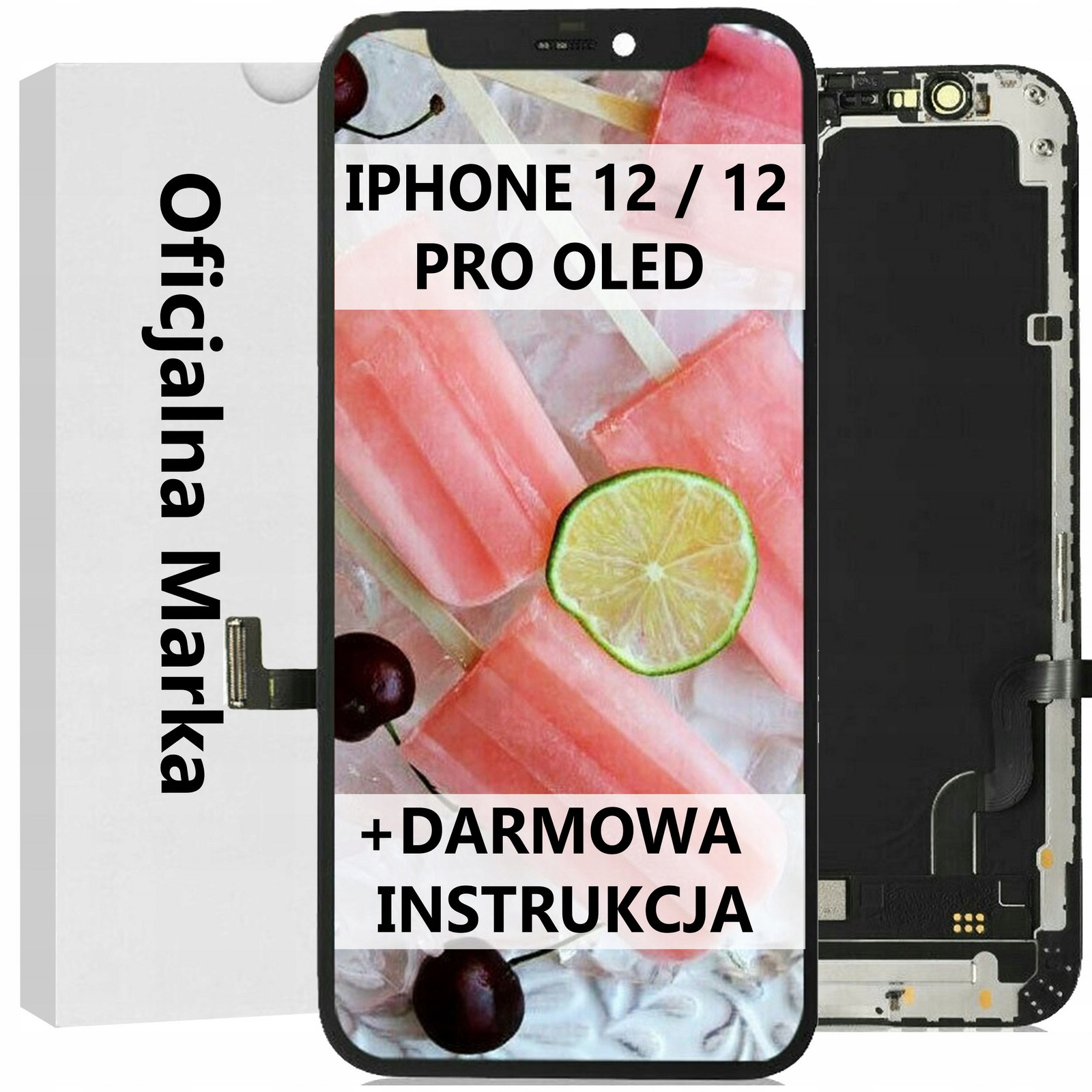 Dotyková Obrazovka Pro Iphone 12/12 Pro Oled Bezplatný Návod