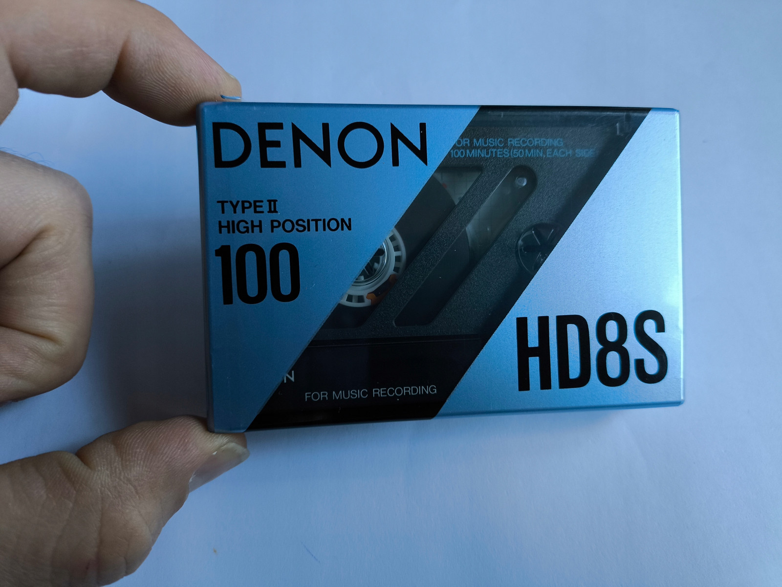 Denon HD8S Hd 8S 100 Chrom Type II Nos fólie *1186