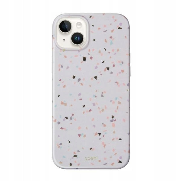 Uniq pouzdro Coehl Terrazzo pro iPhone 14 15/ 13 6,1