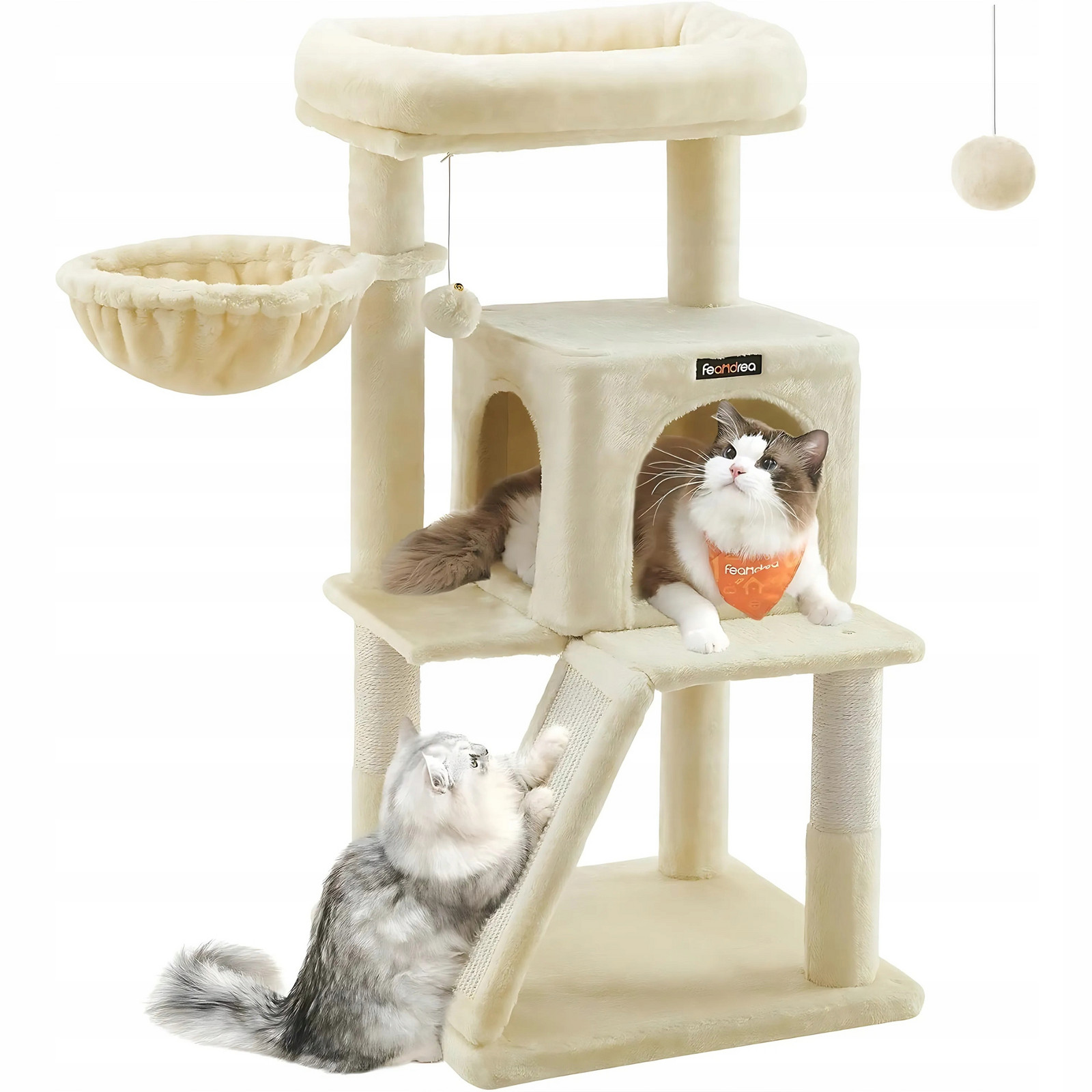 Drapak Budka Pro Kočky Velké Pelíšek Žebřík Pelíšek Sloupek Domeček