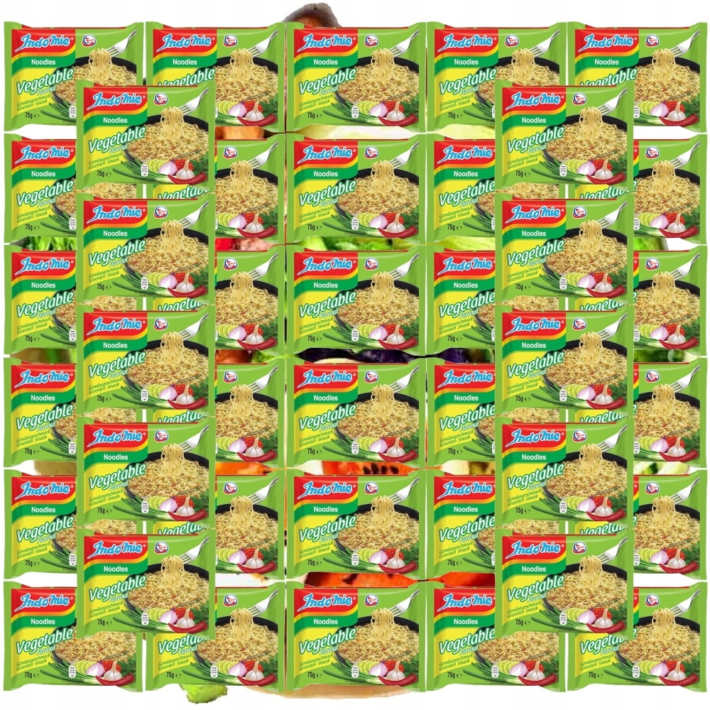 Karton Instantní zeleninová polévka s Limetkou Vege 40 x 75g Indomie