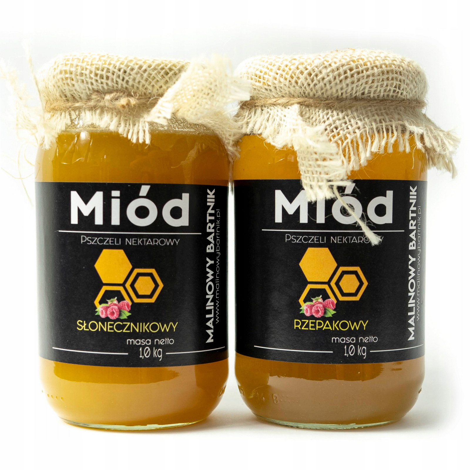 Sada Medů Slunečnicová a Řepková 2 kg Letošní 2024