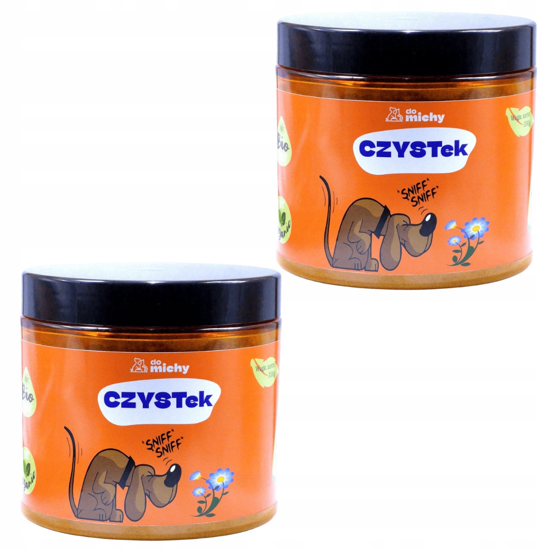 Čistič pro psy práškový Do michy dvě balení po 300g proti klíšťatům