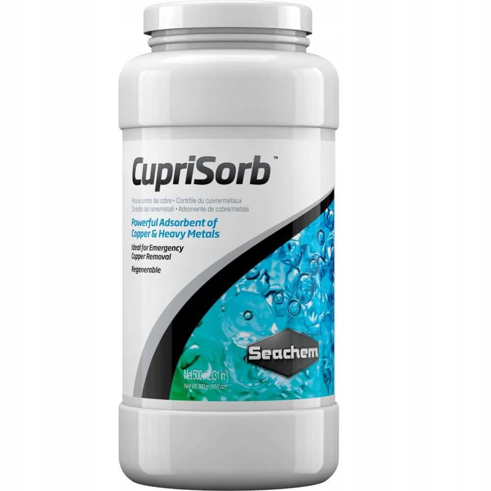 Seachem CupriSorb 500ml odstraňuje měď z vody