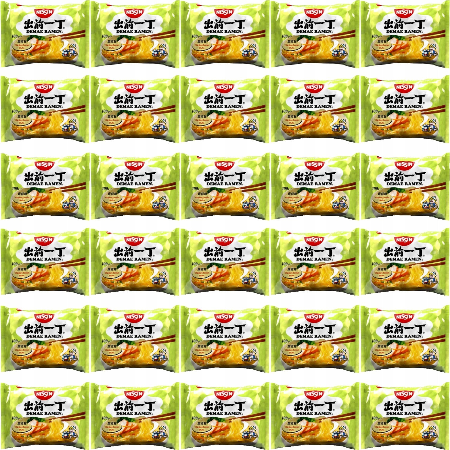 Karton Polévka Těstoviny Instant Demae Ramen Kuřecí Chicken 30 x 100g Nissin