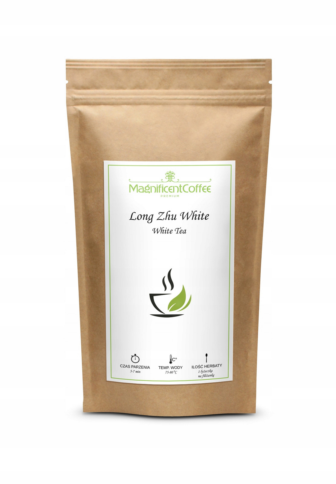 čaj bílý listový 250g Long Zhu White