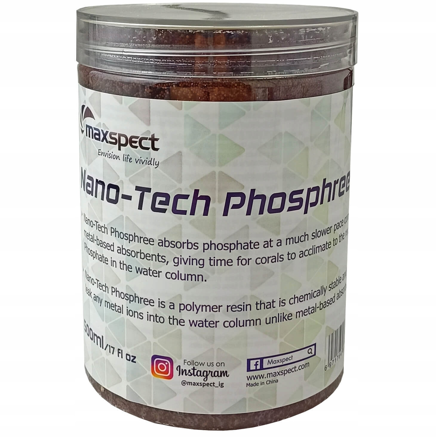 Maxspect Nano-Tech Phosphree 500ml Odstraňuje PO4