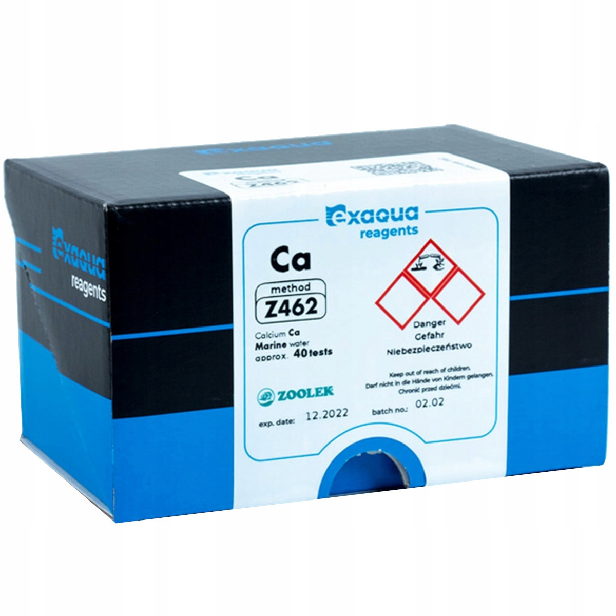 Exaqua Vápník Ca mořská voda Z462 Činidla pro fotometr PRO3/PRO6