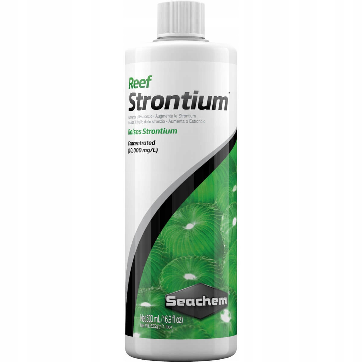 Seachem Reef Strontium 500ml Stavba kostry