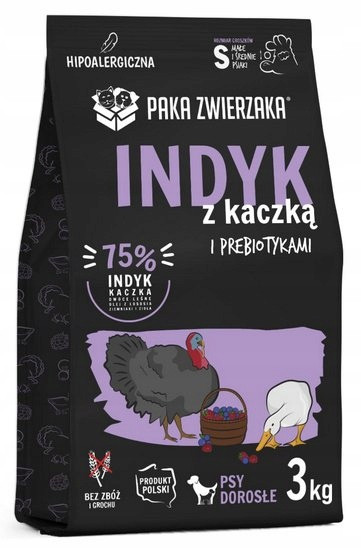 Paka Zwierzaka Seventh Heaven Krmivo suché Krůta s kachnou S 3 kg