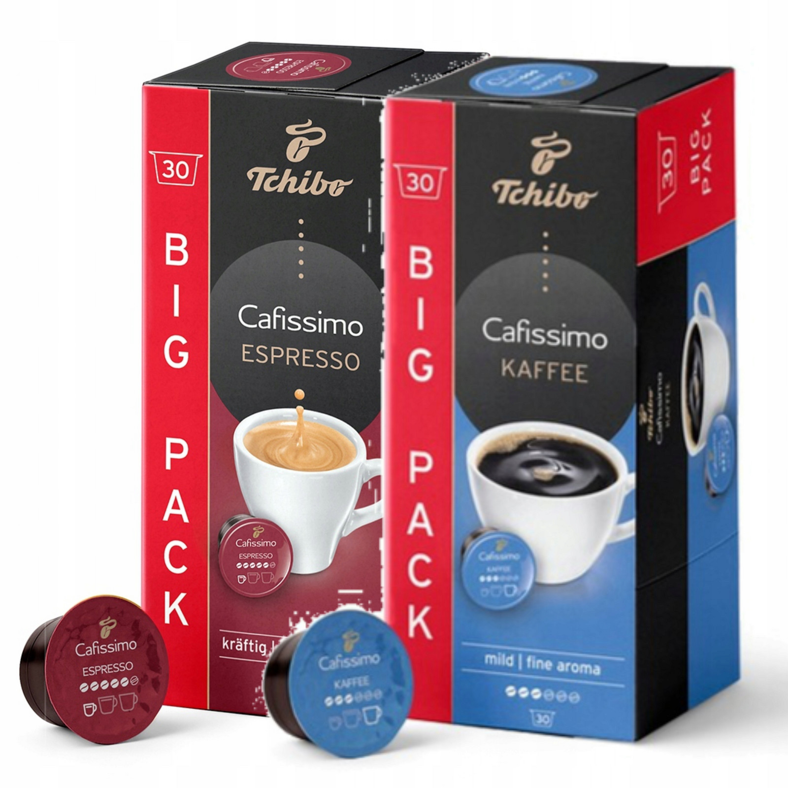Tchibo Cafissimo Fine Aroma Káva 30Kaps /Espresso Intense Aroma 30Kaps