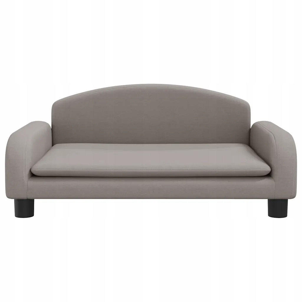 Pelíšek Lehátko pro psa šedé a hnědé 70 x 45 x 30 cm VidaXL