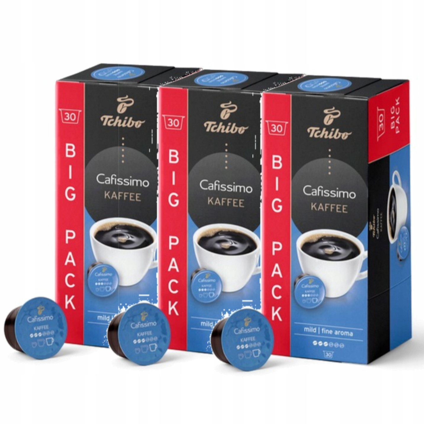 Tchibo Cafissimo Fine Aroma Káva Arabika 30x3 kapslí Sada