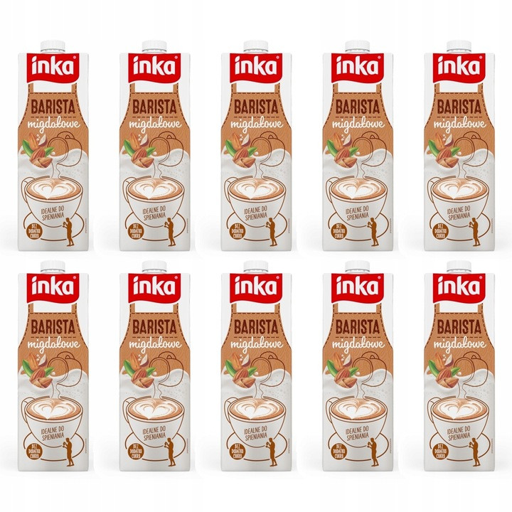 Inka Barista mandlový nápoj 1 l x 10 kusů