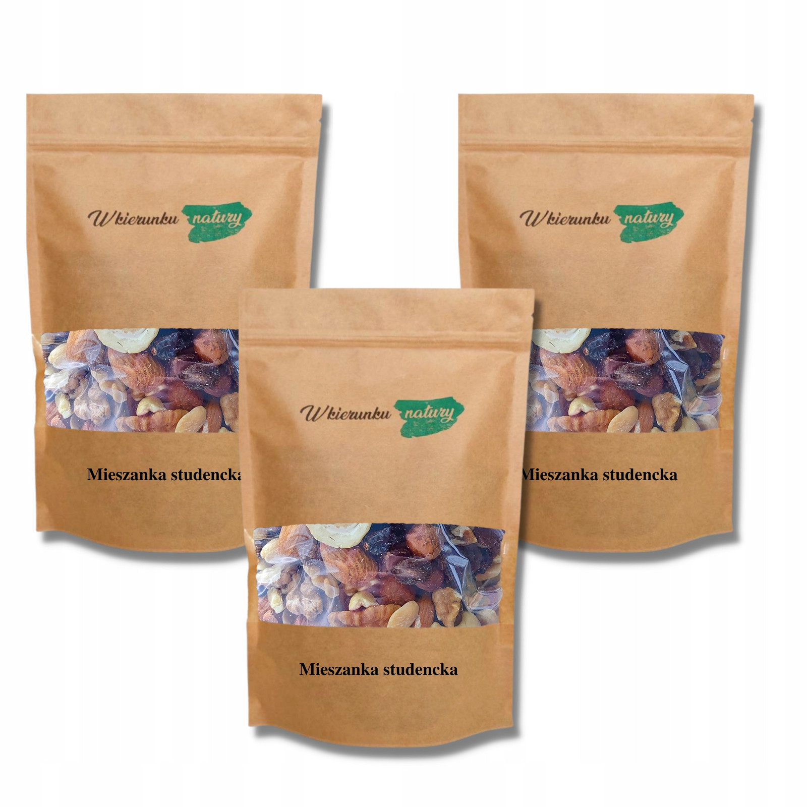 směs sušeného ovoce a ořechů Premium ořechy Studentská Směs 2x 1 kg