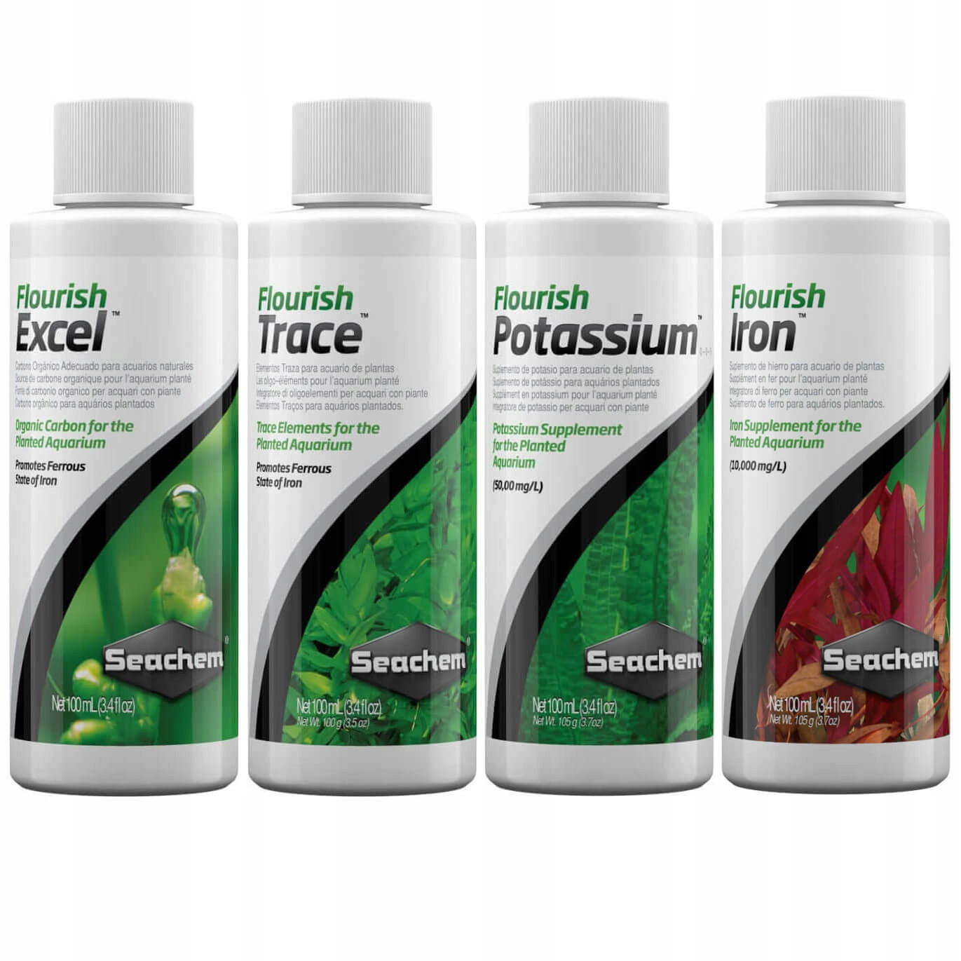 Seachem Flourish Medium 4x100ml Sada hnojiv