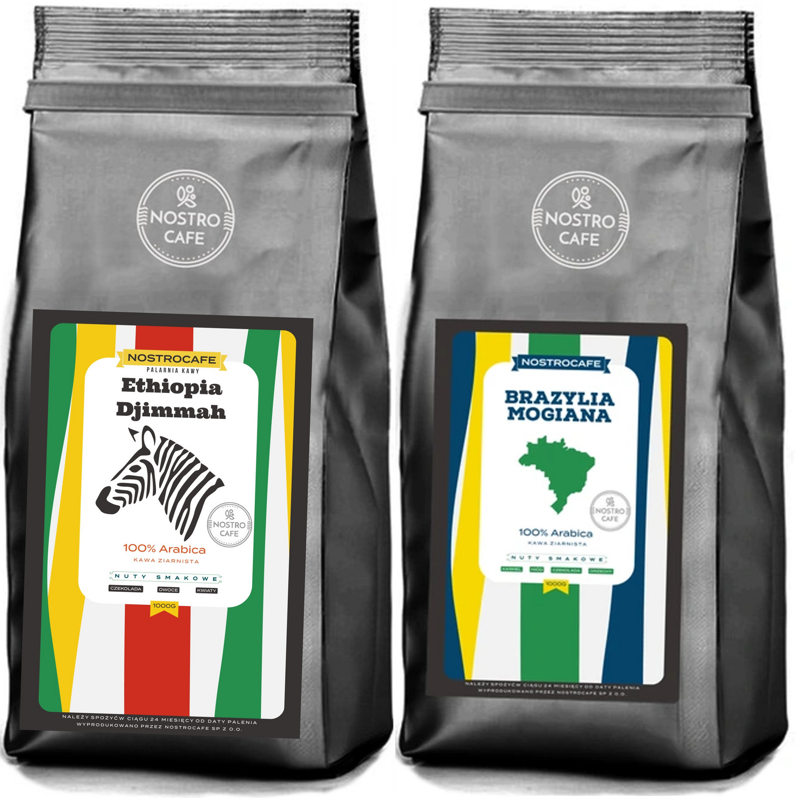 Káva Zrnková 2KG Brazílie Mogiana Etiopie