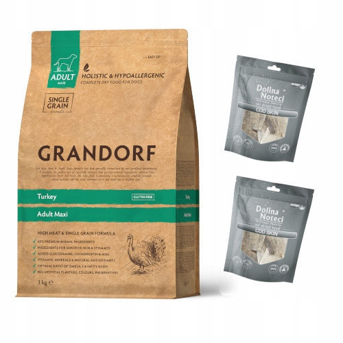 Grandorf Krůtí dospělá Maxi plemena 3kg Bonus