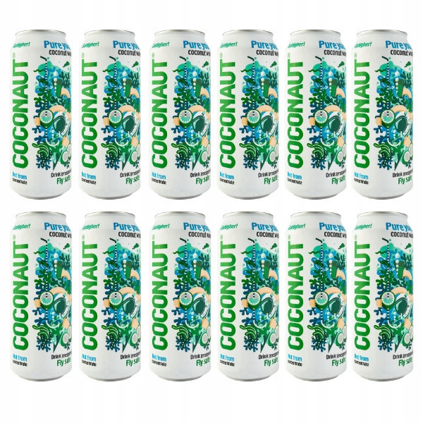 24x Voda z mladého kokosu 500ml