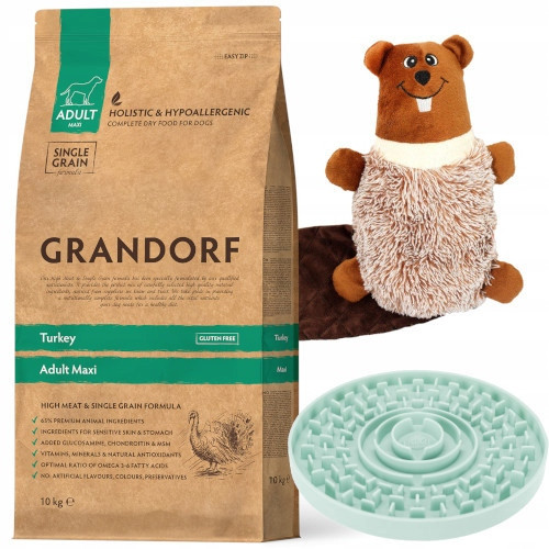 Grandorf Turkey Adult Maxi Breeds krůta 10kg Dárek