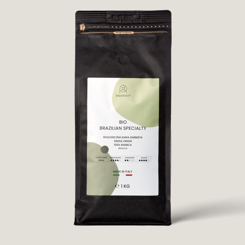 Bio Brazilian Specialty Ekologická káva Sladká Brazílie ve vašem šálku