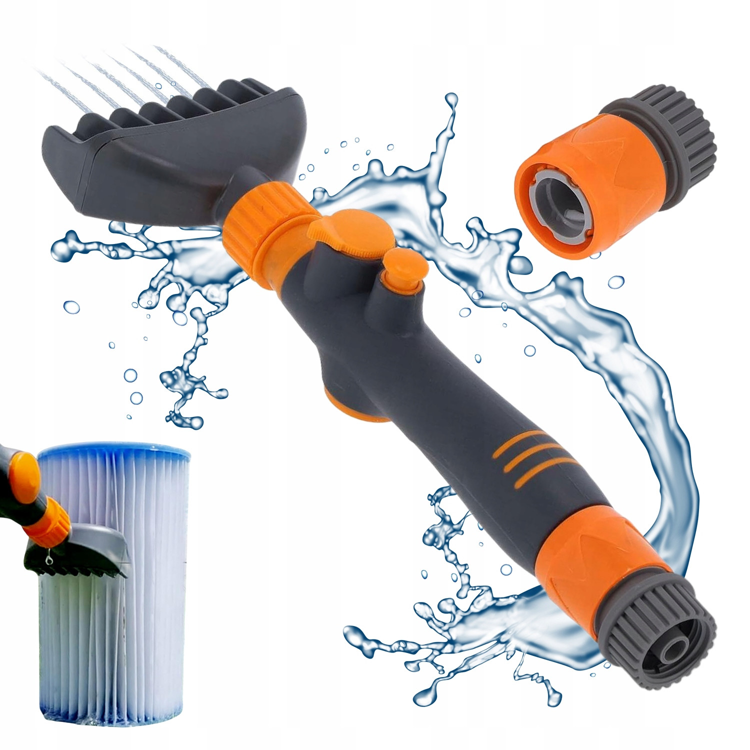 Kartáč Na Bazénové Filtry S Ergonomickou Rukojetí A Pvc Materiálem