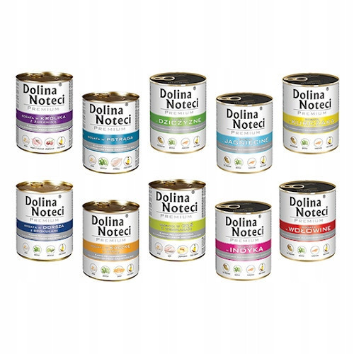 Dolina Noteci Premium mix 10 příchutí 10x800g