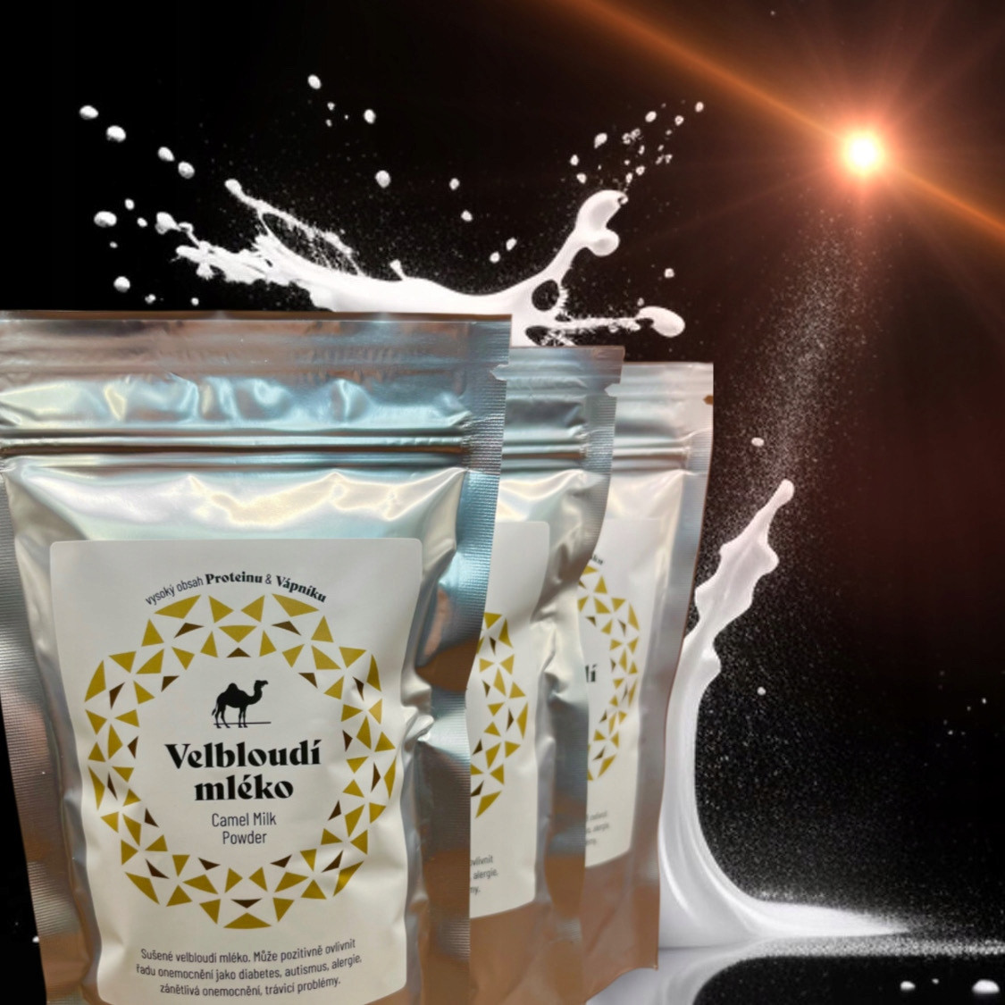 Velbloudí mléko v prášku 600g/15l