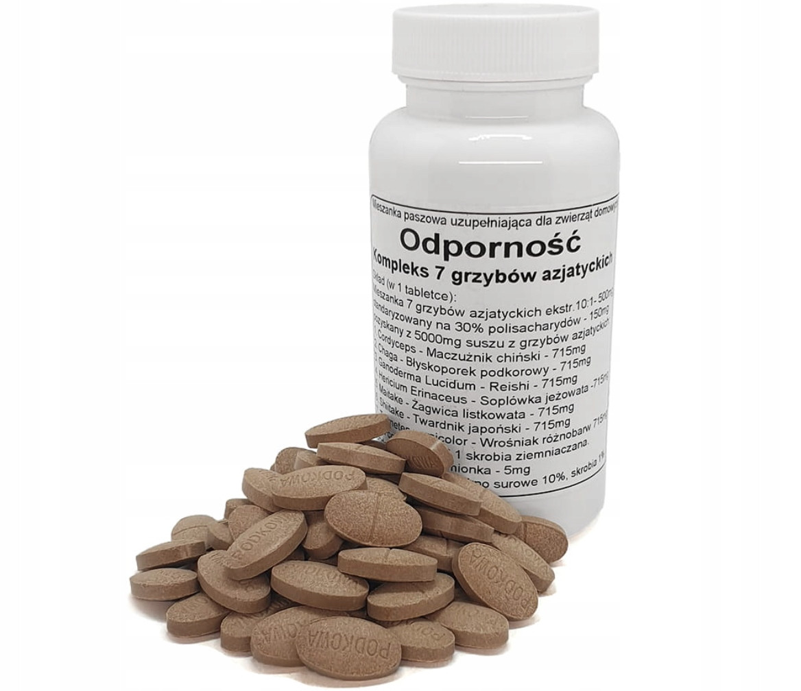 Komplex 7 Asijských Hub na odolnost Podkowa