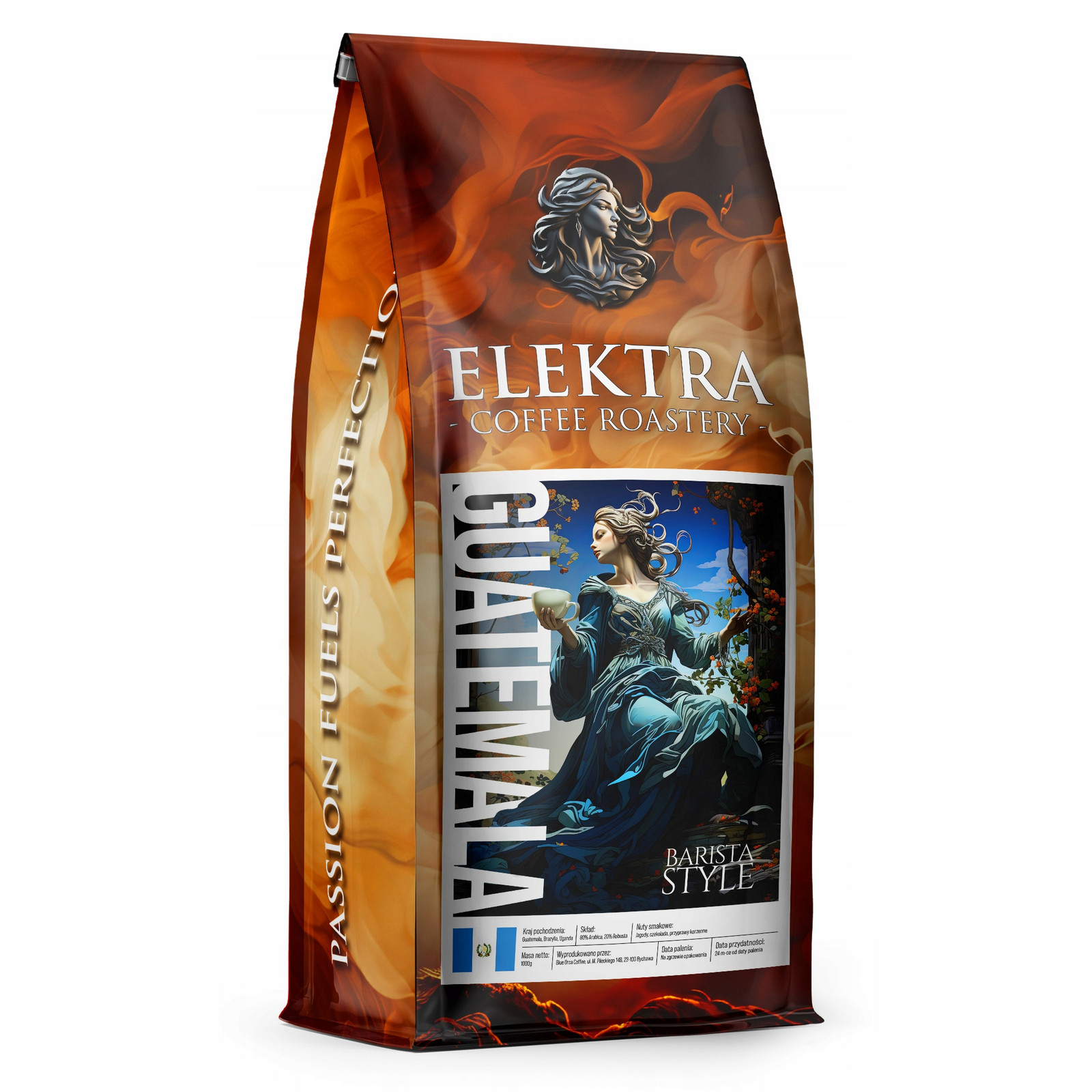 Káva Guatemala Barista Čerstvě Pražená 1 Kg Pražírna Kávy Elektra