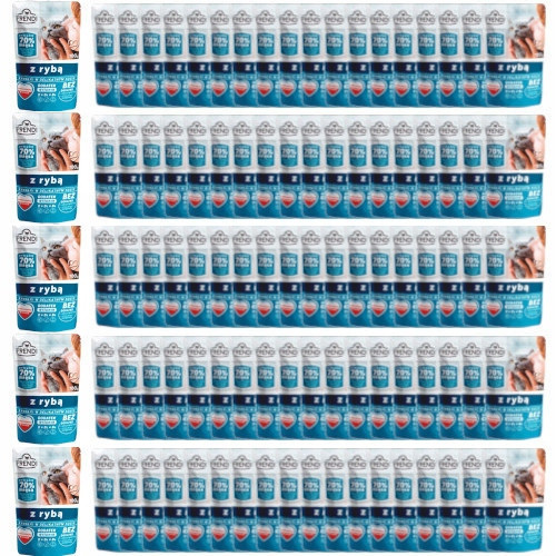 Frendi pro kočky krmivo mokré s rybou 96x100g kapsičky pro kočky