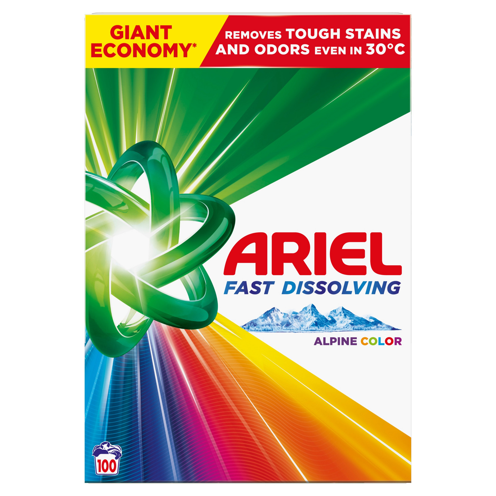 Ariel Alpine color prášek na praní box 5.5kg
