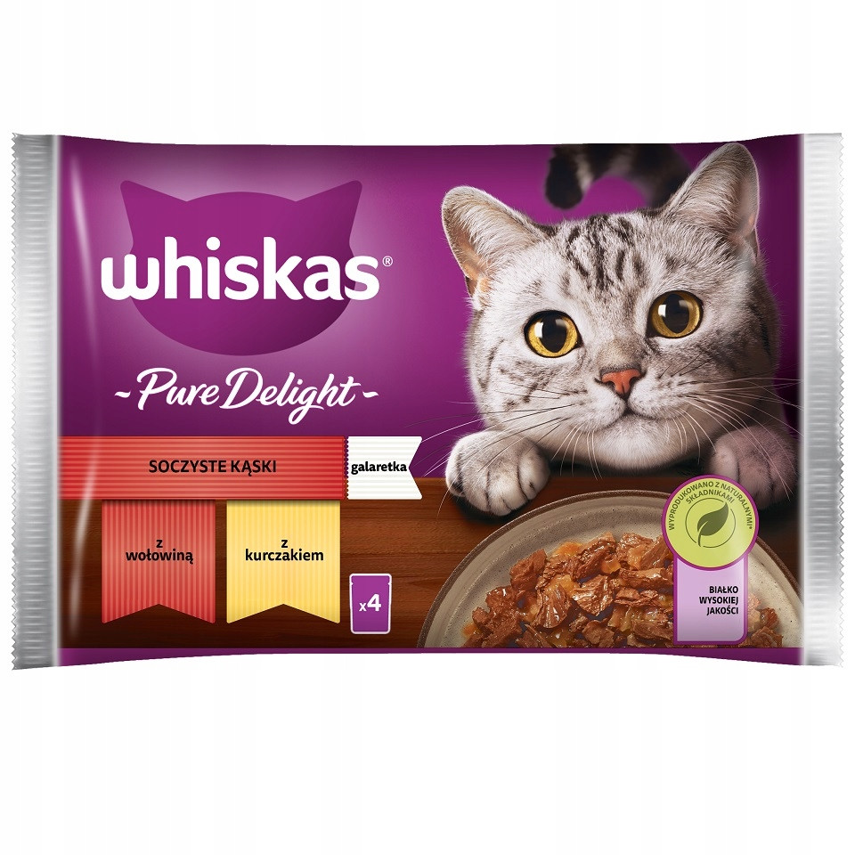 Whiskas Adult mokré krmivo pro kočky 52x85 g