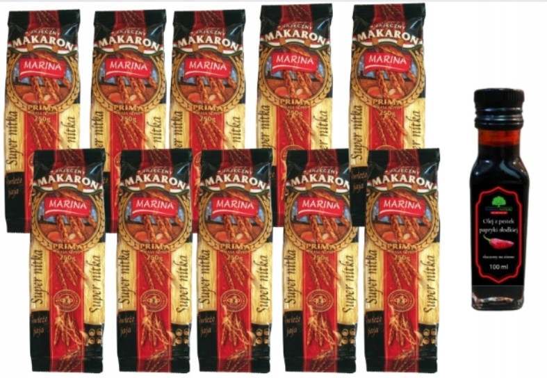 Těstoviny nudličky Marina 250 g