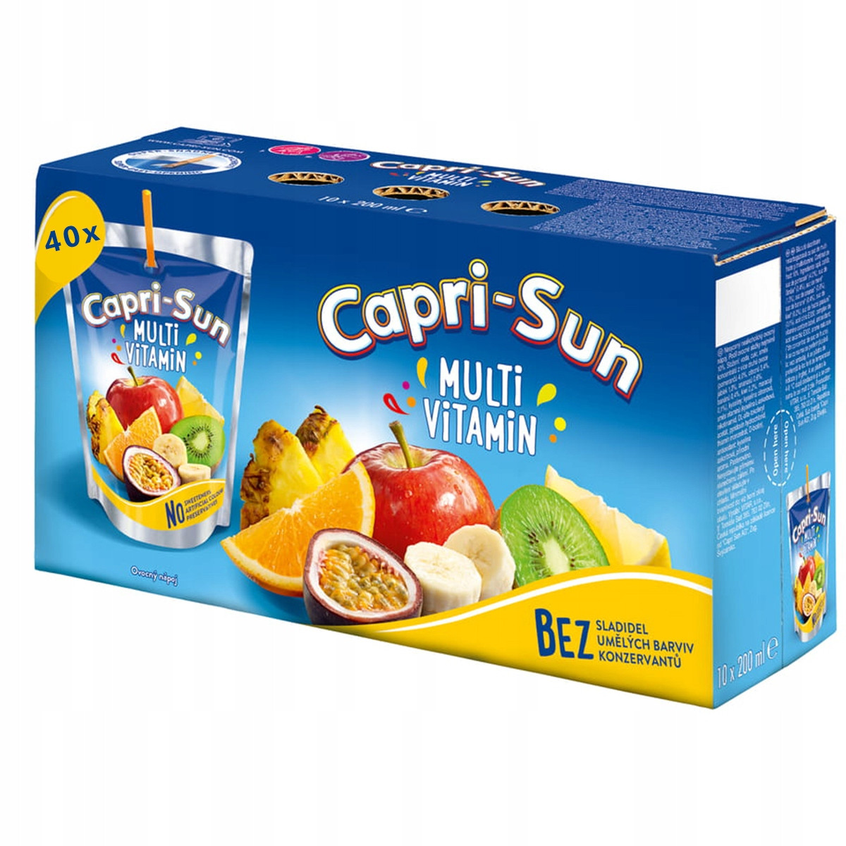 Capri-Sun Ovocný nápoj Multivitamin 200ml 40 ks
