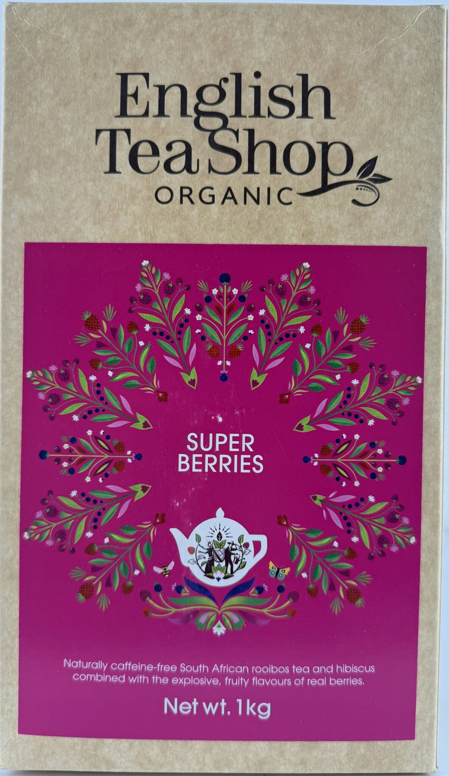 Superberries Čaj Sypaný Ekologický 1kg Ovocná Rozkoš Chuť