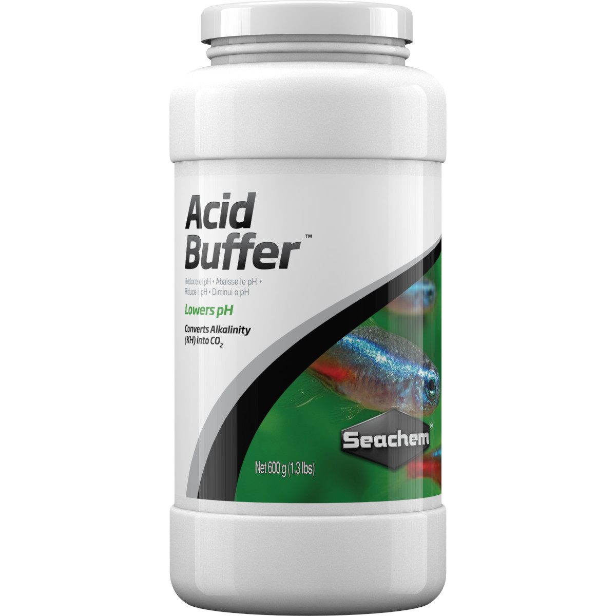 Seachem Acid Buffer 600g snižuje pH