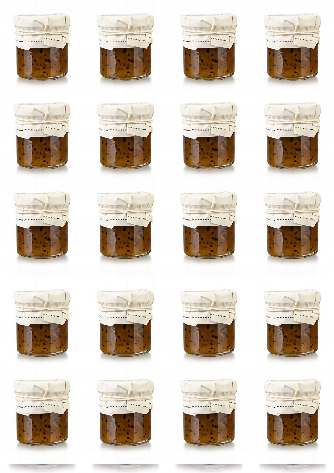 20x Zavařenina z kiwi jako dárek sklenice 40 g Spichlerz
