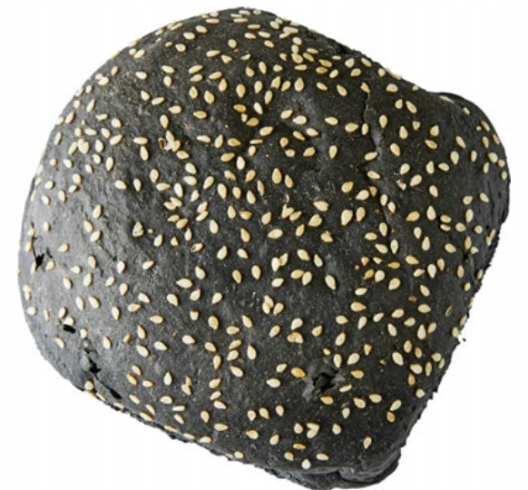 Pekárna Mikuláš Houska na burgery black 4x6x90g 24 ks