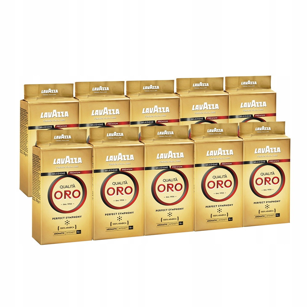 Mletá káva Lavazza Qualita Oro 10x 250g