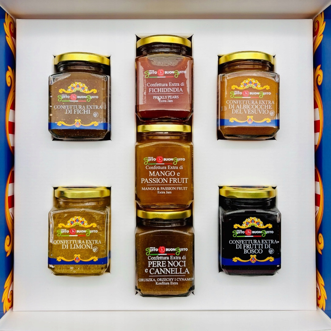 Sada – 7 x Zavařeniny – přímo z Itálie!