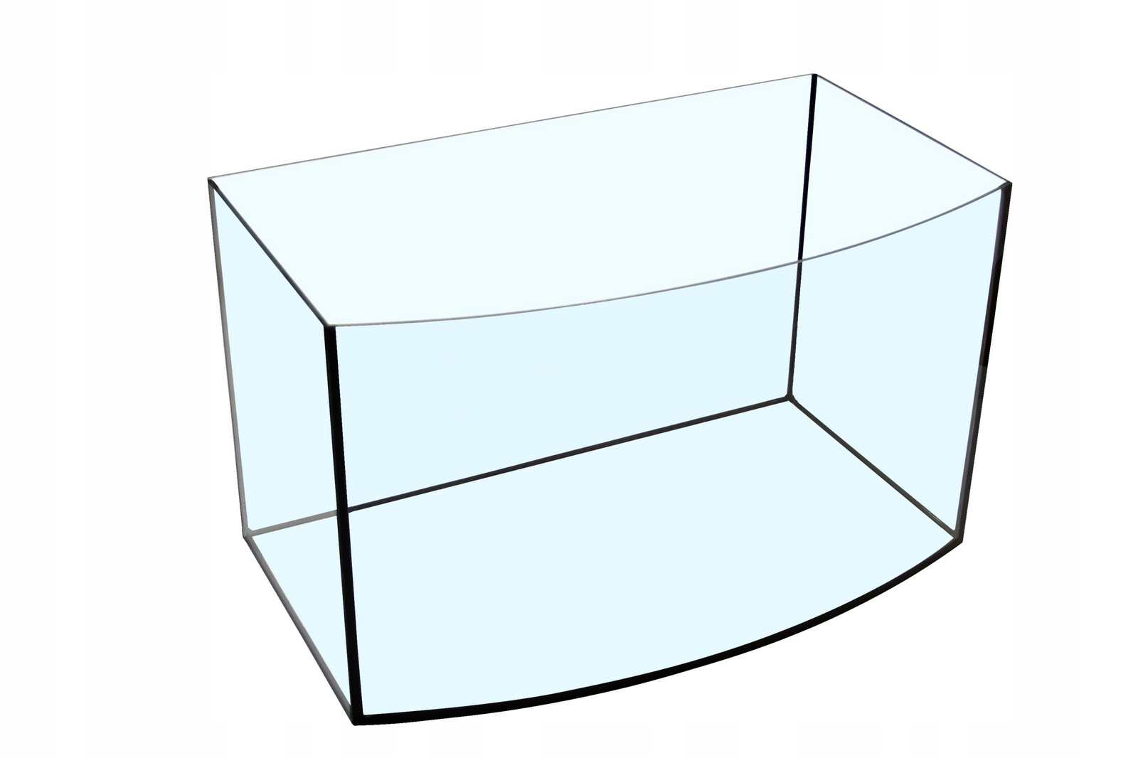 Akvárium Wiwal 30 l 40x25x30 Profilovaný profil Ovál